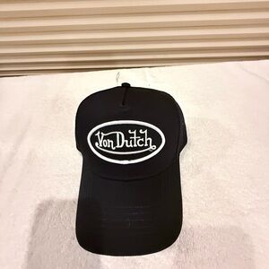 Unisex Von Dutch Black Trucker Hat